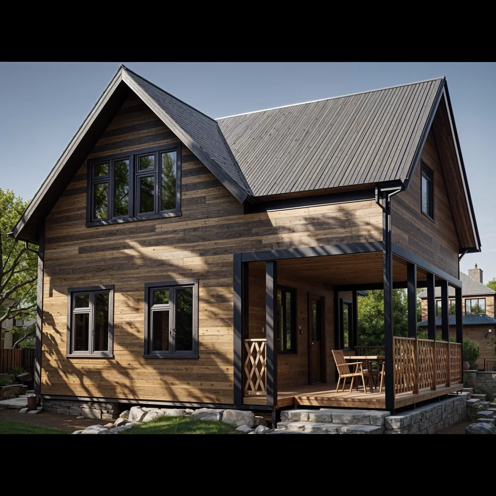 Каркасный дом на заказ DL05